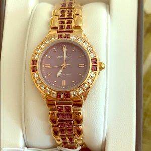 Armitron crystal watch BNIB w tags